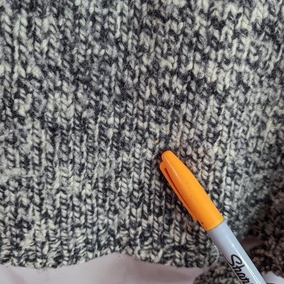 Claudia Strater Brown Wool Sweater Size Medium Wrap Cardigan EU 36 Women - Picture 9 of 11